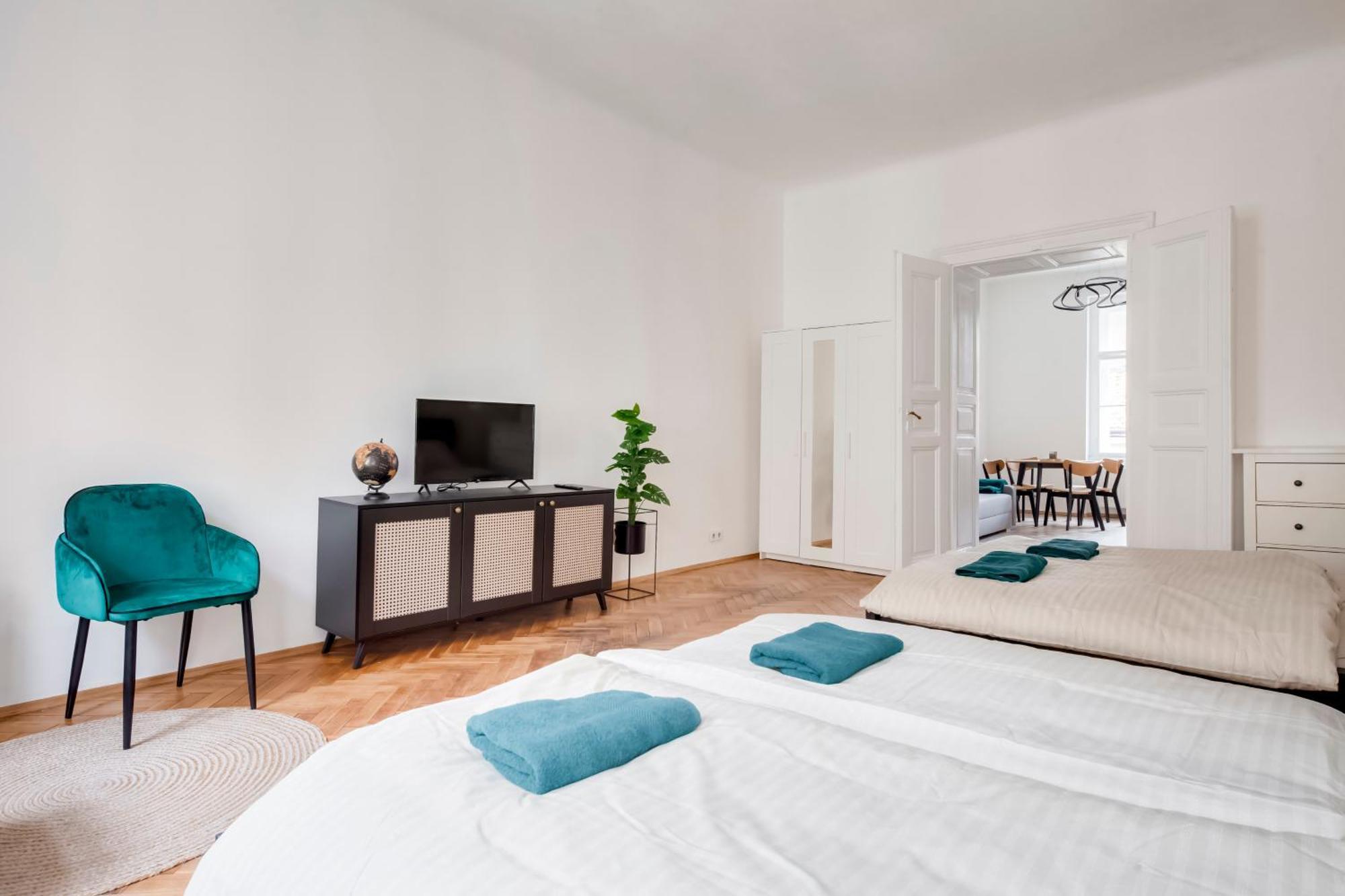 City Center Premium Apartment Praag Buitenkant foto