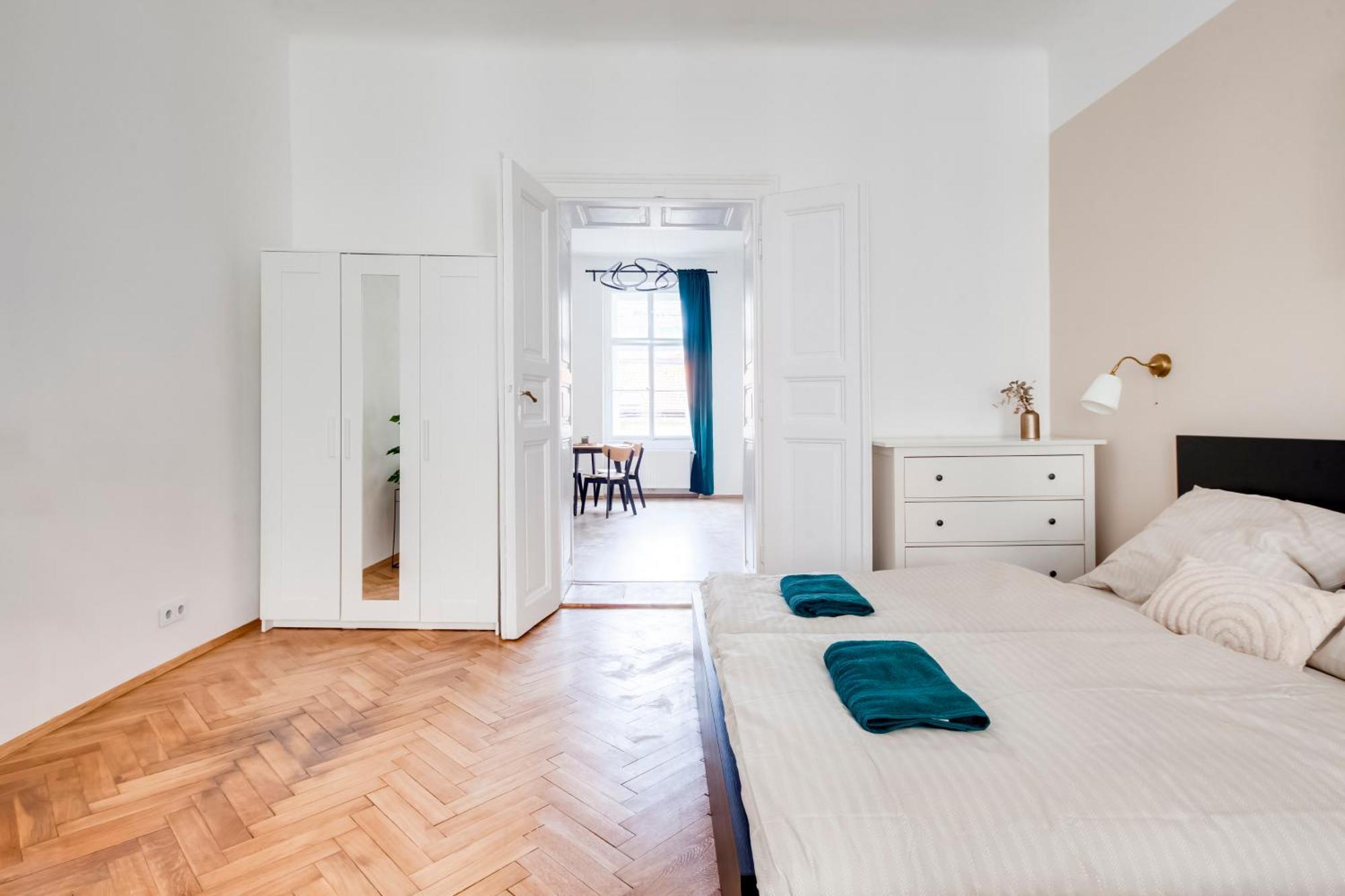 City Center Premium Apartment Praag Buitenkant foto