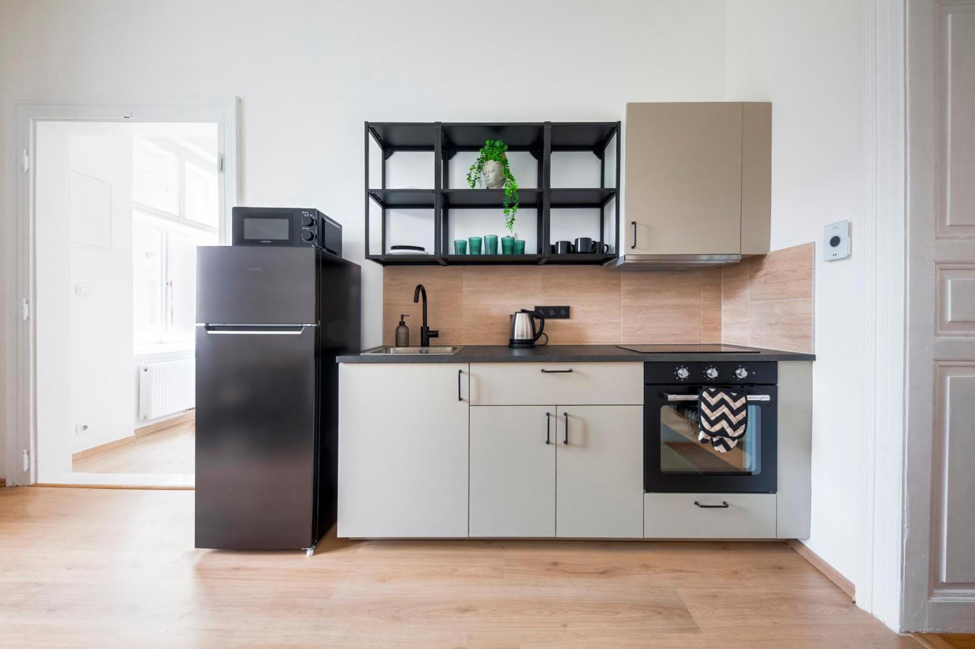City Center Premium Apartment Praag Buitenkant foto