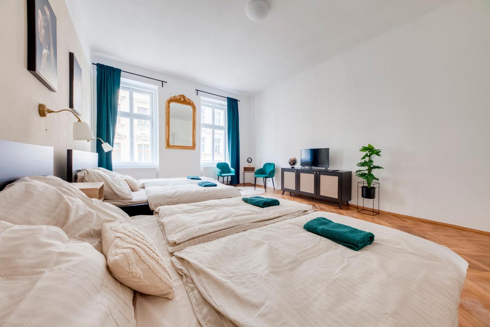City Center Premium Apartment Praag Buitenkant foto